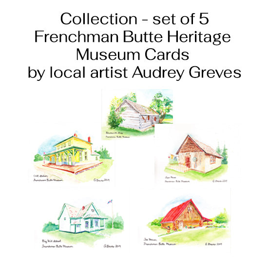 Frenchman Butte Heritage Museum Gift Cards – Set of 5