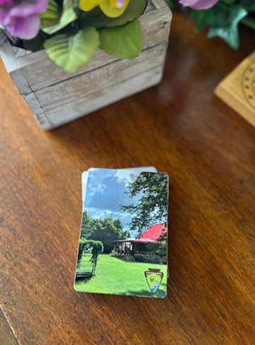 Log Cabin Tea House Playing Cards
